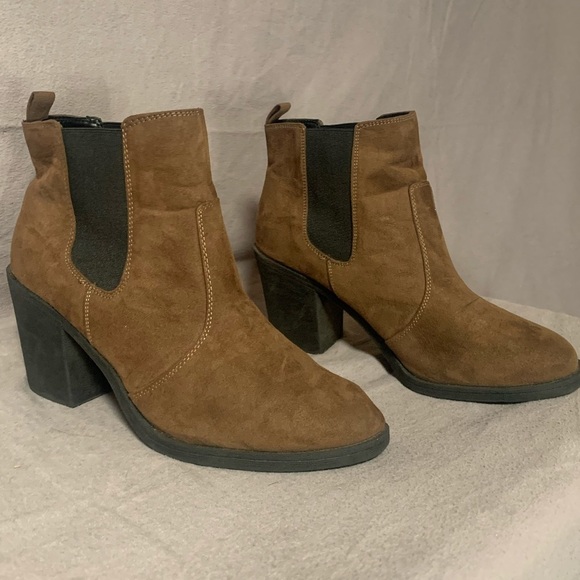 H&M Brown Ankle Boots‎ size 41 (9.5 US) - Picture 1 of 7